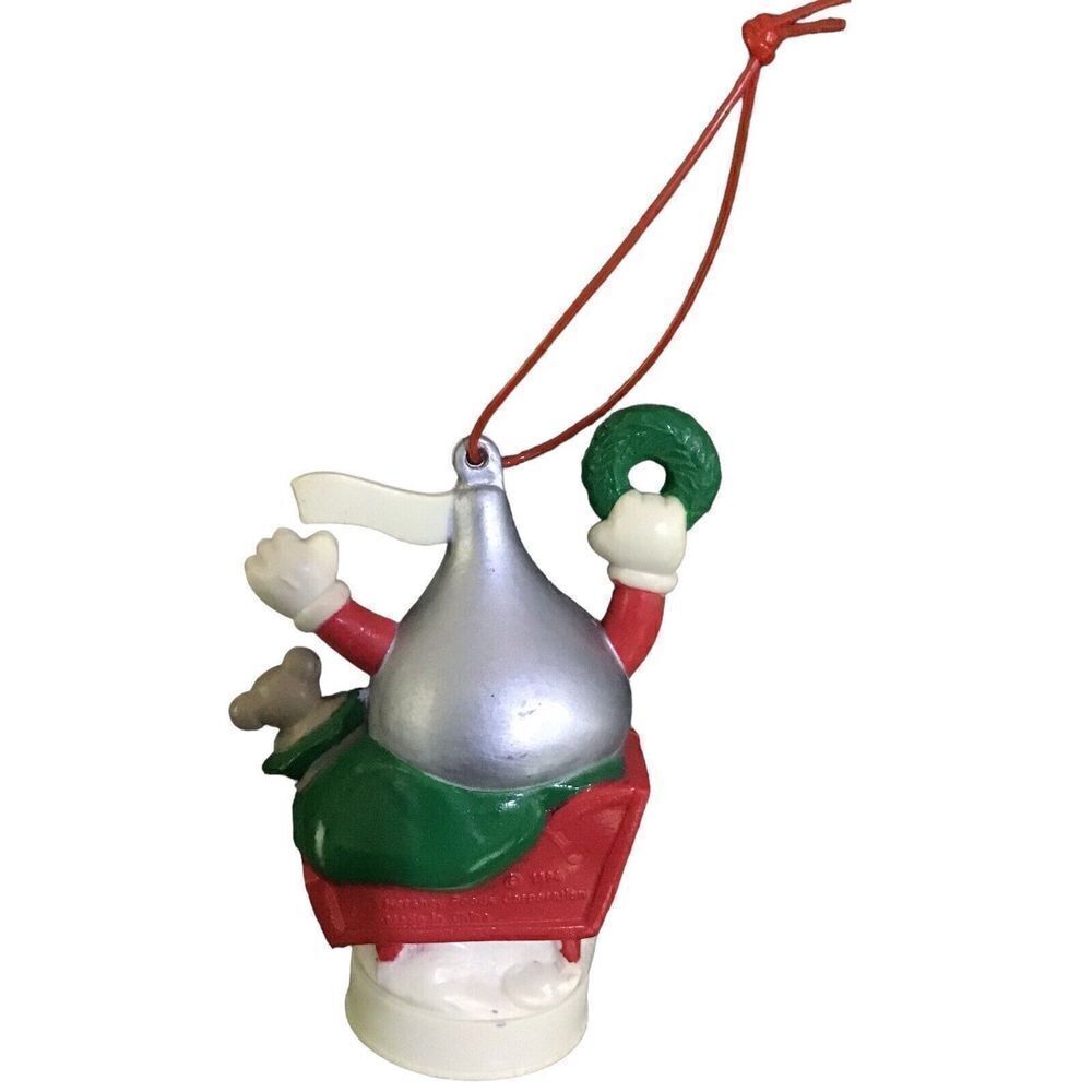 Vintage Hershey’s Kiss Ornament 1994/95 Christmas Holiday Decor - Picture 4 of 5